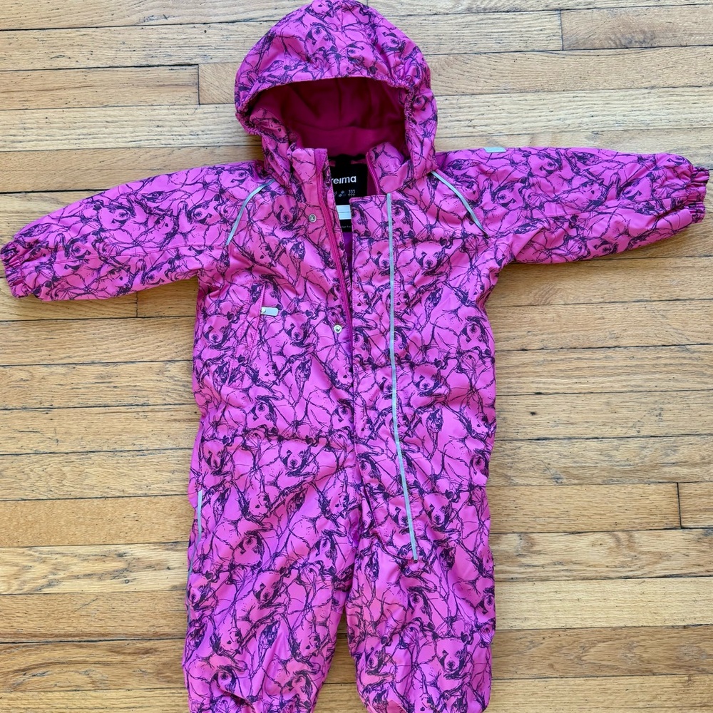 Reima Baby & Toddler Waterproof Reimatec Snowsuit - Langnes, Magenta Purple 86